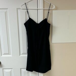 Theory Black Mini Dress